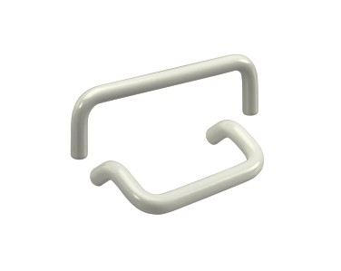 Leschhorn RA-10.250.9002   " Clean Line " gerade Alu-Bügelgriffe A 250,  grauweiß pulverbeschichtet - Leschhorn RA -Clean Line- Buegelgriffe Aluminium