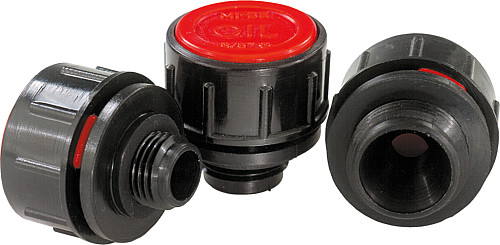 Norelem 28036-30014 ENTLÜFTUNGSSCHRAUBE, D=30, D1=G 1/4 - Norelem 28036 Entlueftungsschrauben mit Spritzschutz