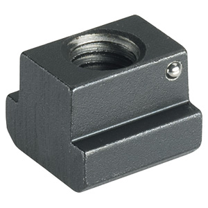 Halder 23010.0811 Mutter für T-Nuten DIN 508 mit Rutschsicherung M 8 x 10, Güte 10 - Muttern fuer T-Nuten Mutter fuer T-Nuten - DIN 508 - mit Rutschsicherung - M 10 x 12 - Guete 10