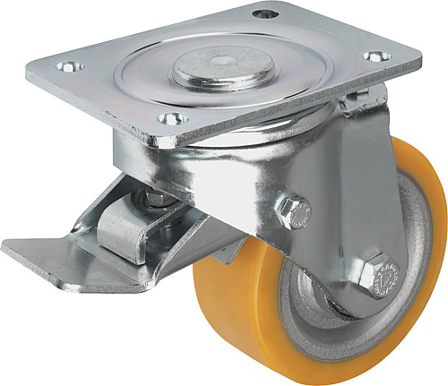 Norelem 95030-125502 95030 125502 Lenkrolle mit stop top - Norelem 95030-LST Lenkrolle mit stop top