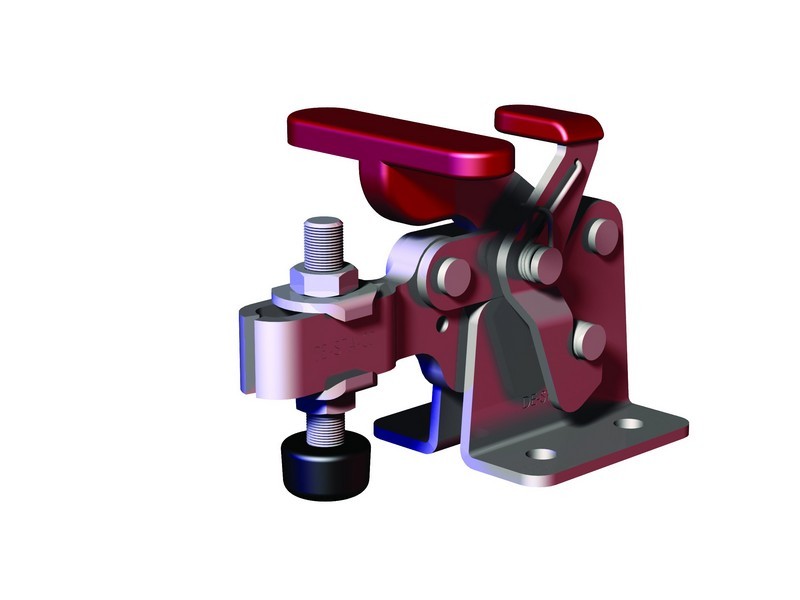 DESTACO 309-USS Horizontalspanner Haltekraft 3400N, Öffnungswinkel 90° - 309-UR Horizontalspanner - U- Spannarm - Fuss abgewinkelt mit Zusatzverriegelung