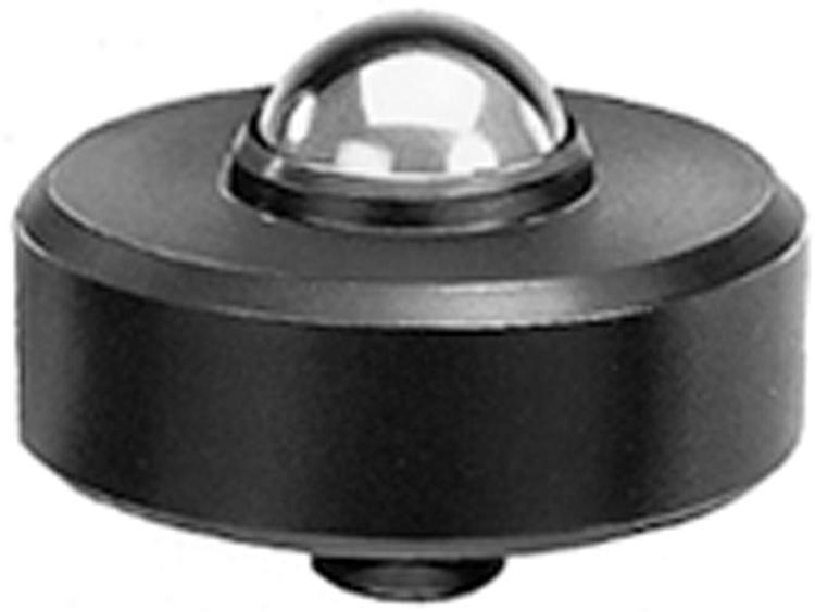 AMF 6445 Aufsatz mit drehbarer Kugel, F max.: 30 kN, D: 45, H: 25 - LE 6445 Aufsatz mit drehbarer Kugel-Abbildung