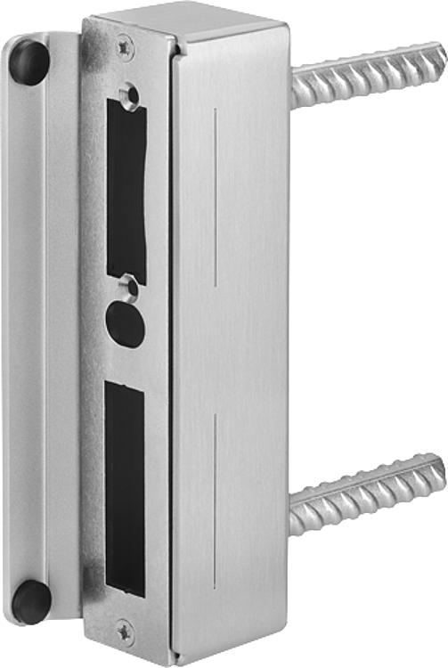 AMF 147-40 Schließkasten, verzinkt, für Kastenbreite: 40 mm, A: 40 mm, C: 173 mm - LE 147 Schliesskasten - verzinkt -Abbildung