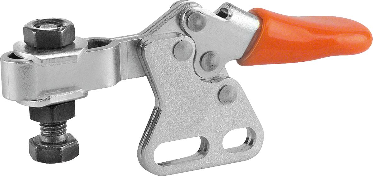 Kipp K0068.0050 MINISCHNELLSPANNER HORIZONTAL, MIT SENKRECHTEM FUSS, P=50 da - K0068-0050 MINISCHNELLSPANNER HORIZONTAL - MIT SENKRECHTEM FUSS - P 50 da