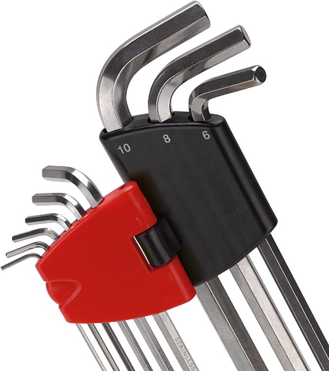 AMF 911L-TB9D Kugelkopfschraubendreher TURBALL - Schlüsselhalter, Inhalt: SW: 1.5, 2, 2.5, 3, 4, 5, 6, 8, 10 mm - LE 911L-TB9D Kugelkopfschraubendreher TURBALL - Schluesselhalter-Anwendung