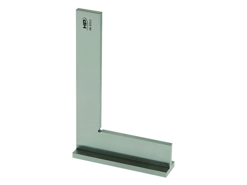 Helios Preisser, 0385106  Kontrollwinkel, gehärtet  Spezialstahl: Schenkellänge 200 x 130 mm, Querschnitt 30 x 7 mm - Helios Preisser 0385 Kontrollwinkel - gehaertet