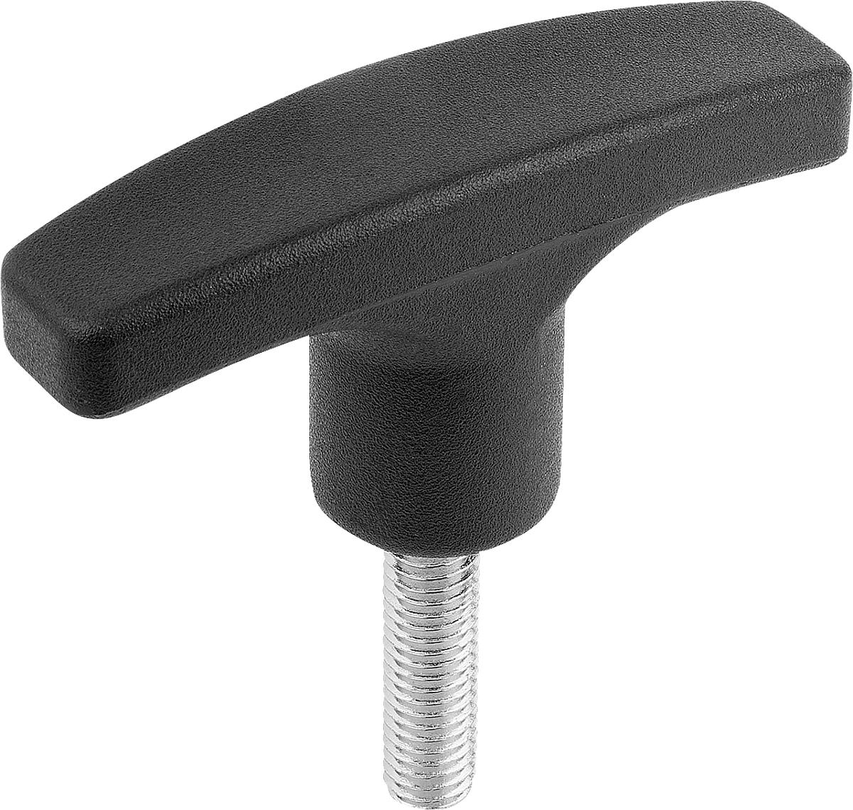 Norelem 06649-24005X15 T GRIFF  A=40  M5X15, - 06649-24005X15 T GRIFF  A 40  M5X15