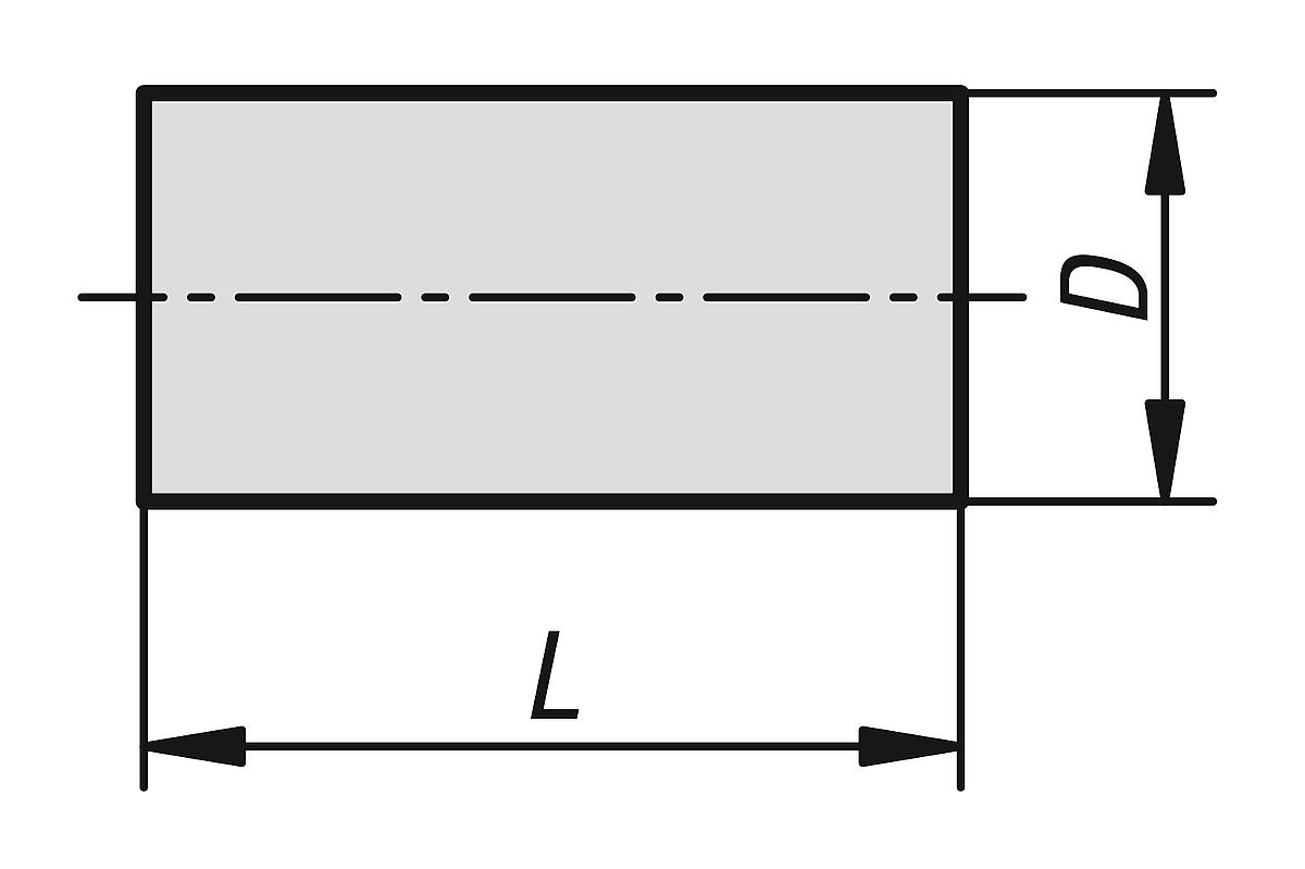 Norelem 09003-0312 ROHMAGNET STABMAGNET L=12 ±0,1 ALNICO, D=3 +0/-0,2 - NLM 09003 Rohmagnete -Stabmagnete- aus AlNiCo - Massblatt