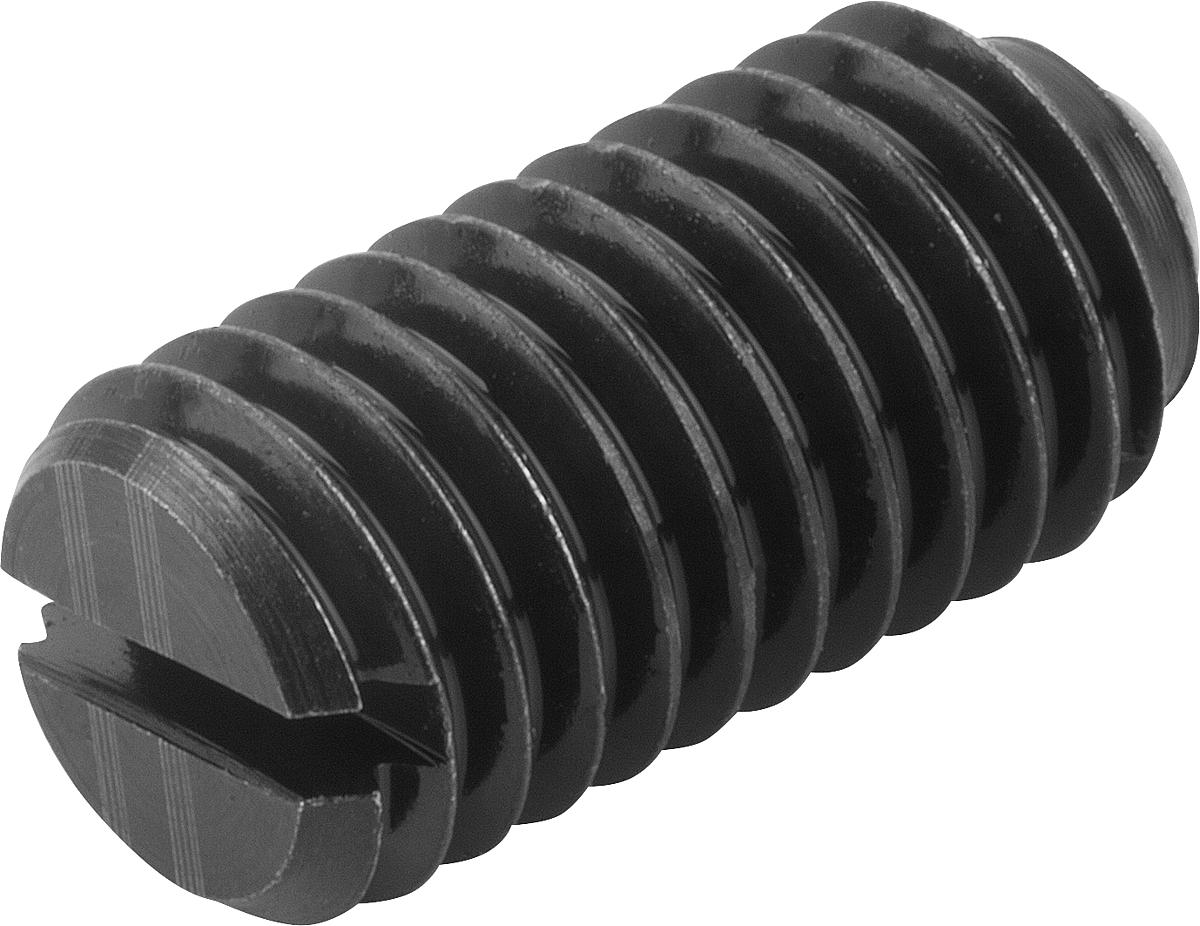 Kipp K0309.220 FEDERNDES DRUCKSTÜCK  M20, KUGEL, VERSTÄRKTE FEDERKRAFT - K0309-220 FEDERNDES DRUCKSTUECK M20 - KUGEL - VERSTAERKTE FEDERKRAFT