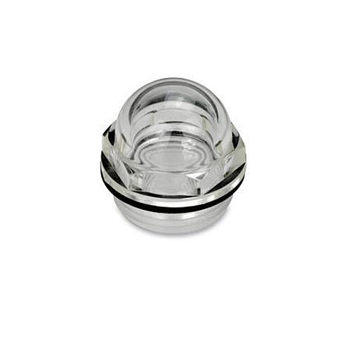 Ganter 546.6-15-G3/8 ATEX ÖLSCHAUGLAS - GN 546-6 ATEX Schauglaeser - Kunststoffe-Abbildung