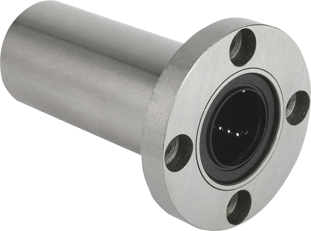 Norelem 21520-3002 LINEARKUGELLAGER D=30, MIT FLANSCH, DOPPELLAGER - 21520-3002 LINEARKUGELLAGER D 30 - MIT FLANSCH - DOPPELLAGER