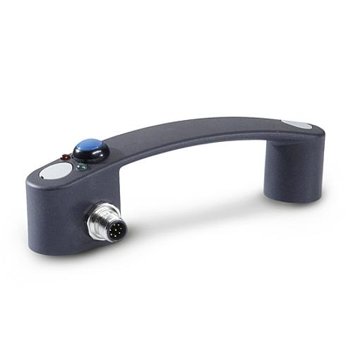 Ganter 628.4-132-SL Bügelgriffe, Kunststoff, mit Stecker - GN 628-4 Buegelgriffe - Kunststoff - mit Stecker-Abbildung