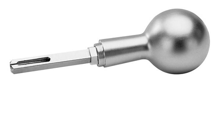 AMF 484W Türknopf, lose, Türknopf: Ø 50 mm - LE 484W Tuerknopf - lose -Abbildung