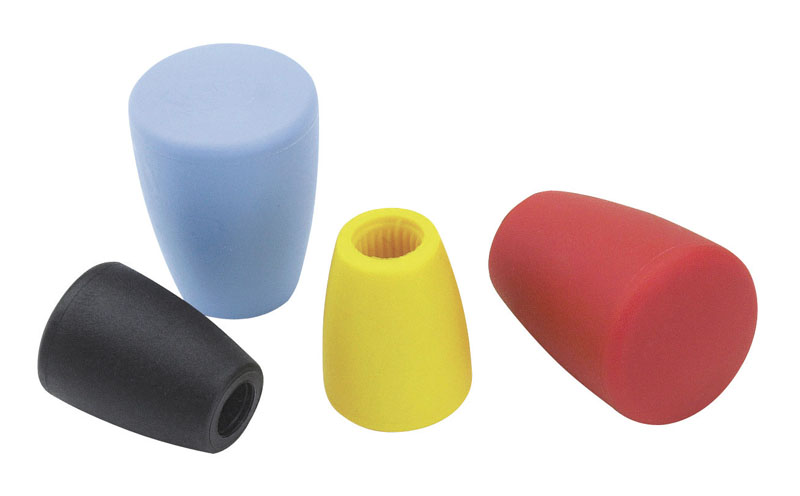 Leschhorn I109 Konusknöpfe  D 25; d 17; Bohrung d1 D8; Kunststoff PA, schwarz - Boteco I109 Konusknoepfe