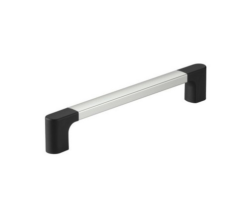 Leschhorn MS-02.250.11  Maschinen- und Apparategriffe  A 25,0 Schenkel schwarz / Steg natur - Leschhorn MS-02 universelle Maschinen- und Apparategriffe