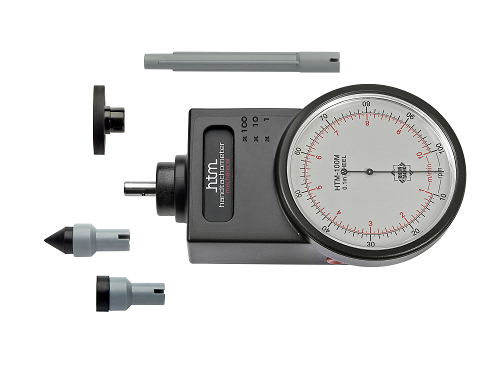 Leschhorn HTM-100 Mechanische Handtachometer mit 0,1m Messrad und Messbereich von 10-10.000 rpm, oder 1-1000 m/min - LE70053 mechanische Handtachometer HTM