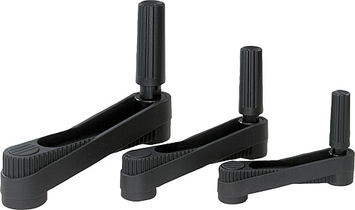 Norelem 06500-3108 NOVO.GRIP HANDKURBEL ZYL.GRIFF DREHBAR, GR.1, A=80, D=8H7 - Norelem 06500-PBON Handkurbeln mit Zylindergriff drehbar - Passbohrung ohne Nut