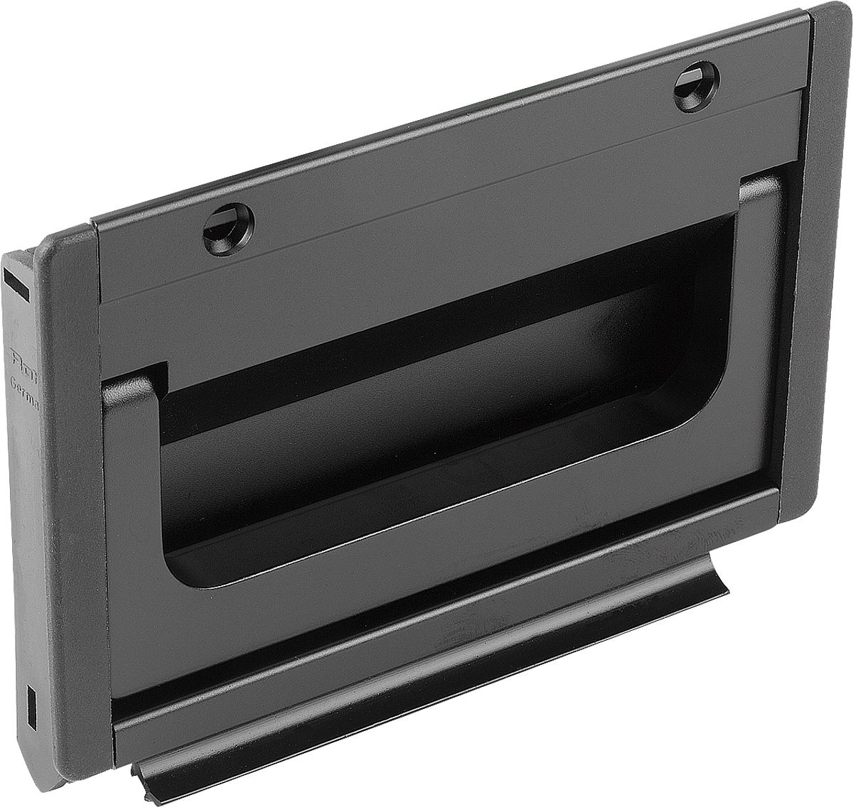 Norelem 06961-16721 PROFIL KLAPPGRIFF FORM B, L=167, SCHWARZ ELOXIERT - 06961-16721 PROFIL KLAPPGRIFF FORM B - L 167 - SCHWARZ ELOXIERT