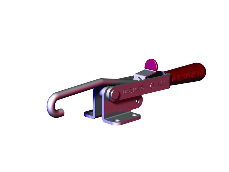 DESTACO 371-M-100 Haken-Verschluss-Spanner Haltekraft 3400N, Spannweg 140mm *SONDERLÄNGE 100mm länger als Standard! - 371 Haken-Verschluss-Spanner - Hakenspanner