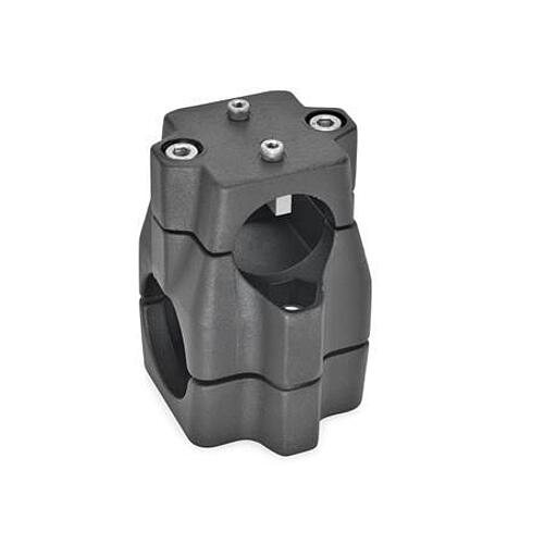 Ganter 135.1-B30-B40-2-SW Verfahrschlitten für Lineareinheiten, Aluminium - GN 135-1 Verfahrschlitten fuer Lineareinheiten - Aluminium-Abbildung