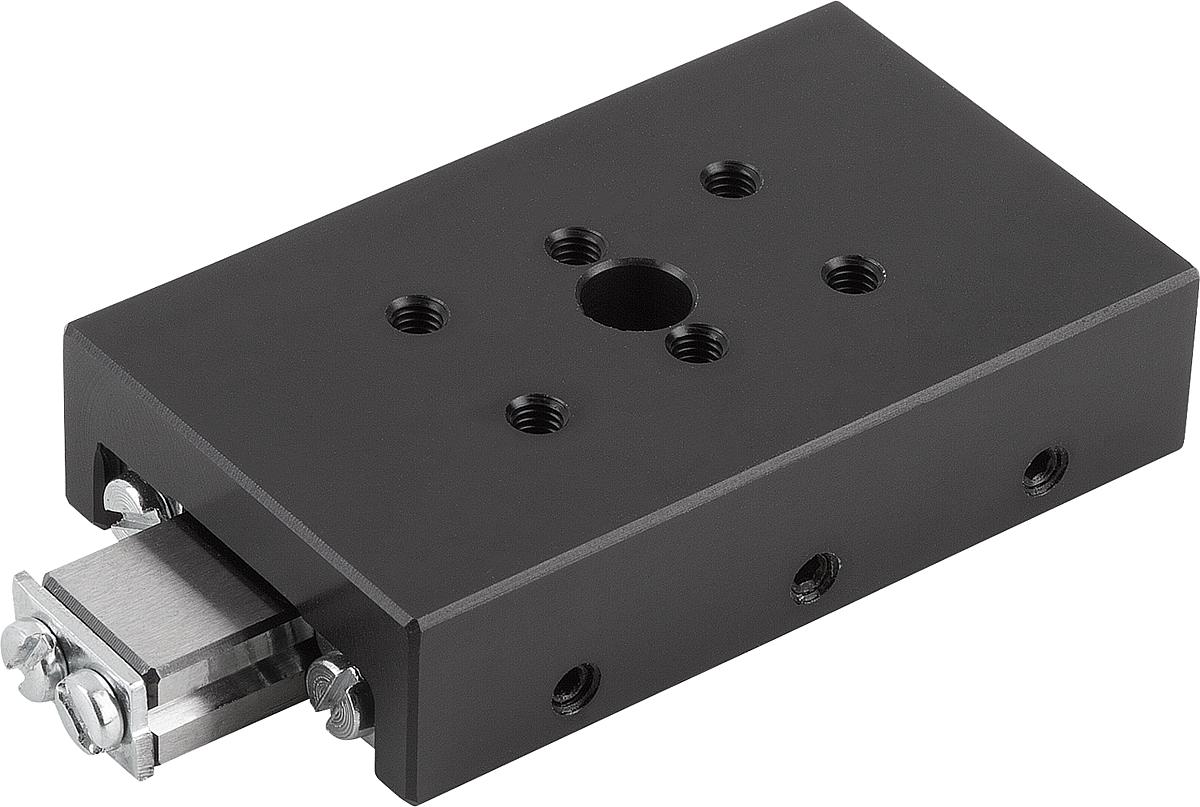 Norelem 21035-040080 MINI SCHLITTENFÜHRUNG, ROLLENGELAGERT, B=40, L=80 - 21035-040080 MINI SCHLITTENFUEHRUNG - ROLLENGELAGERT - B 40 - L 80