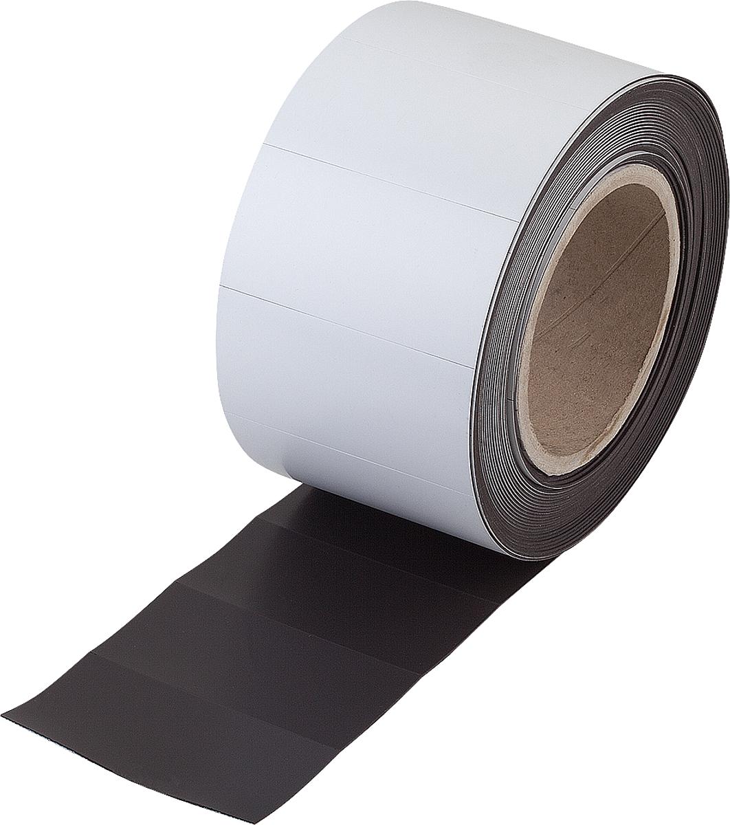 Norelem 96450-0800201 LAGERMAGNETSCHILD, WEISS, 80 X 20 - 96450-0800201 LAGERMAGNETSCHILD - WEISS - 80 X 20