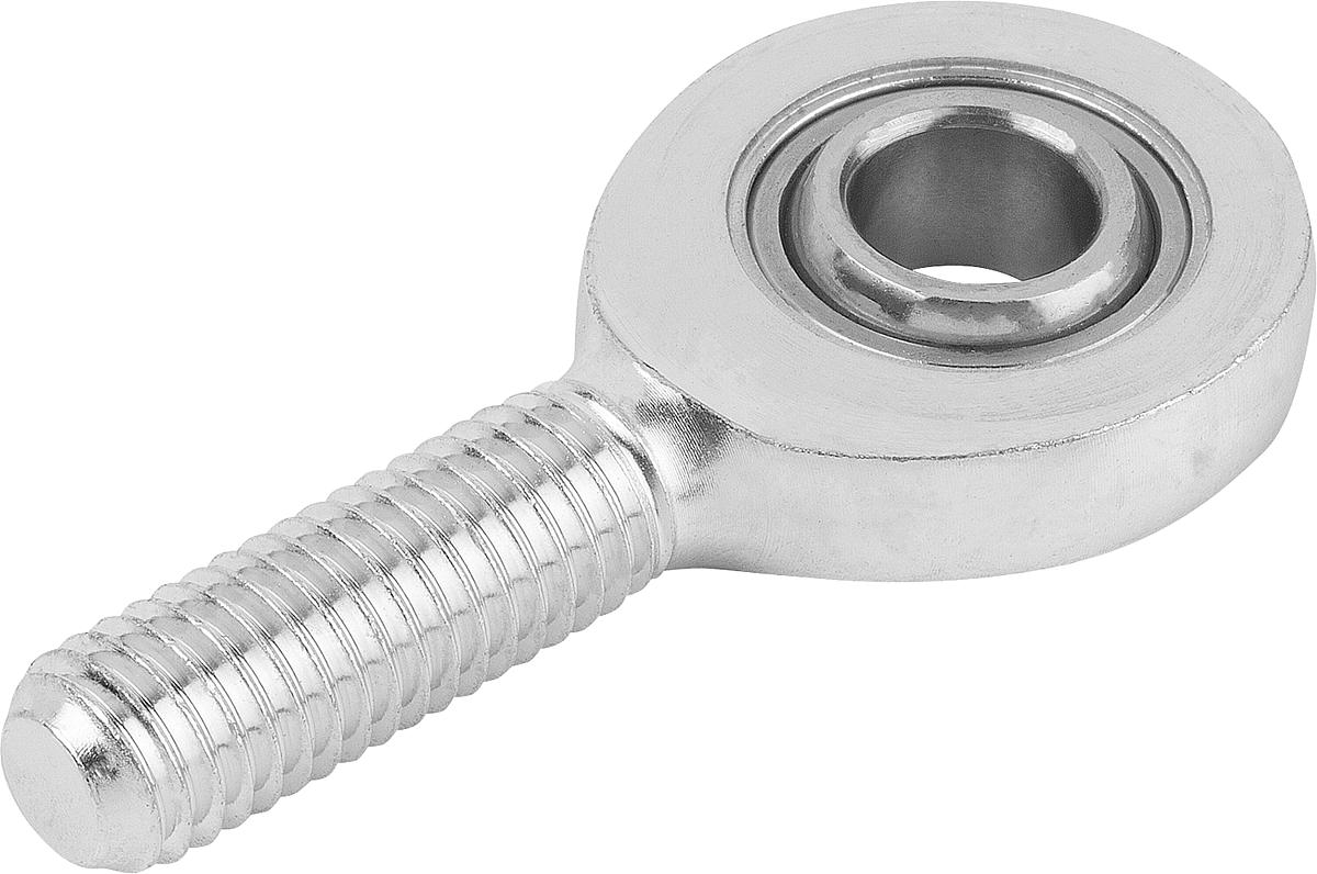 Norelem 27631-08 GELENKKOPF M. GLEITLAGERUNG RECHTS, D=8H7 - 27631-08 GELENKKOPF MIT GLEITLAGERUNG RECHTS - D 8H7