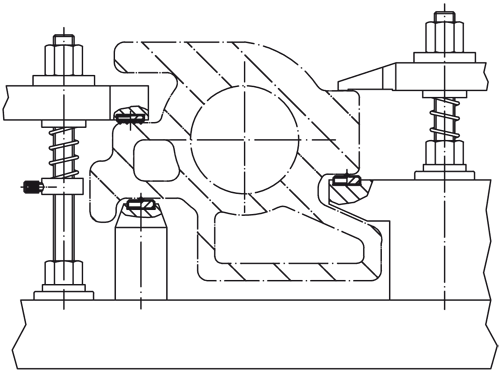 Halder 22620.0631 Hartmetalleinsatz Ø 11,3 mit Spitze - Hartmetalleinsaetze Hartmetalleinsatz - Durchmesser 11 3 - geriffelt geriffelt -Bild 1-