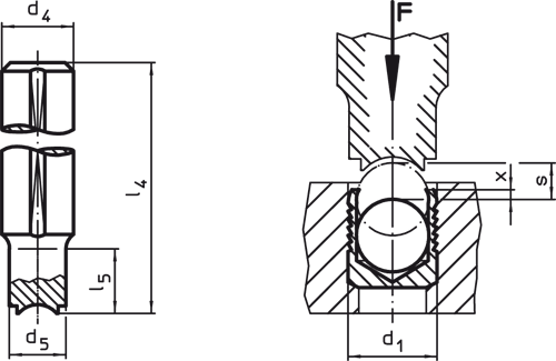 Halder 22880.0172 Setzstempel für Expander® Dichtstopfen, Ø 22 - Setzstempel Setzstempel fuer Expander Dichtstopfen - Durchmesser 4