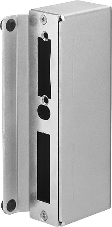 AMF 146ET-40 Gegenkasten, blank, schmal, für Kastenbreite: 40 mm, A: 40 mm, B: 81,0 mm, C: 173 mm - LE 146ET Gegenkasten - blank - schmal -Abbildung