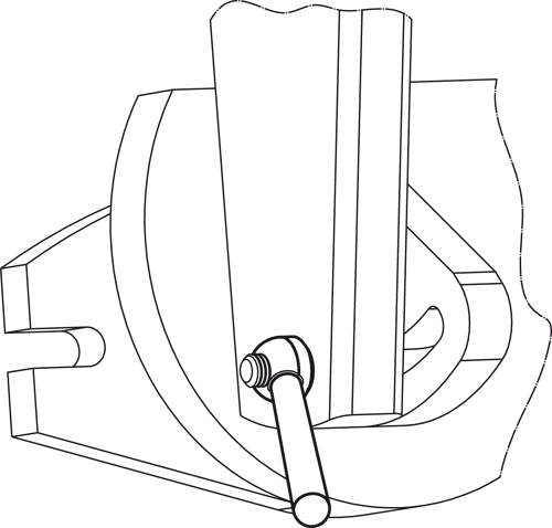 Halder 24470.0516 Spannmutter geschweißt, 160, aus Stahl - Spannmuttern Spannmutter - geschweisst - 80 - aus Stahl aus Stahl