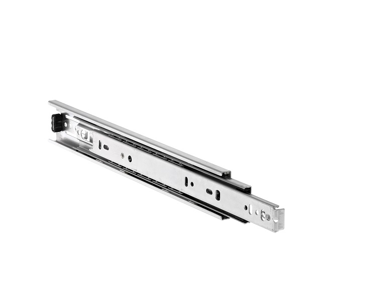 Accuride DZ4501-0050 Teleskopschienen "BEE SLIDE" 100% Vollauszug, 12,7x45,6 SL 500, TR 500, 45kg, hell verzinkt - Accuride DZ4501 Teleskopschienen - Vollauszug - 12 7x45 6 45kg - Abbildung