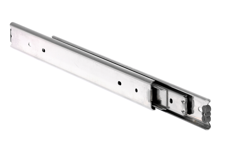 Accuride DS0330-0030 Edelstahl Teleskopschienen 100% Vollauszug, 19,1x35,3, SL 300, TR 304,5, 50kg - 0330 Accuride Teleskopschiene