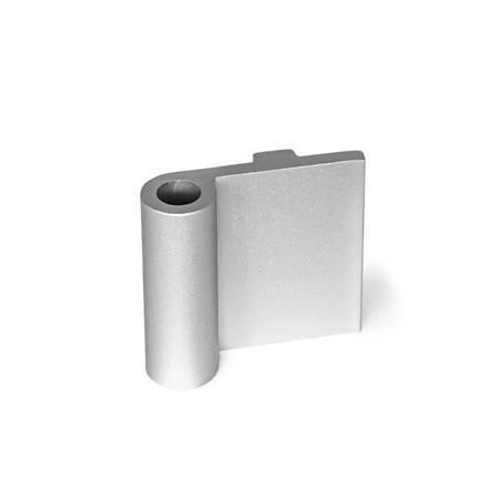 Ganter 2291-50-80-IF-C-EL Scharnierflügel, für Aluminiumprofile / Flächenelemente - GN-2291-Scharnierfluegel-fuer-Aluminiumprofile-Flaechenelement
