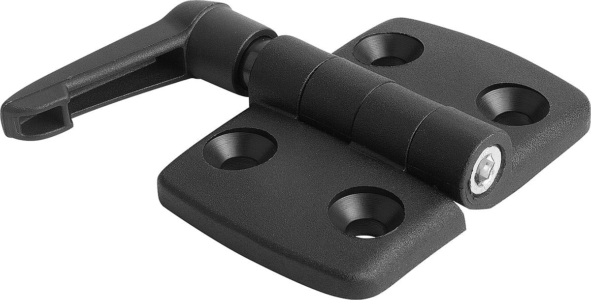 Kipp K0436.603333 SCHARNIER AUS KUNSTSTOFF, MIT KLEMMFUNKTION - K0436-603333 SCHARNIER AUS KUNSTSTOFF - MIT KLEMMFUNKTION