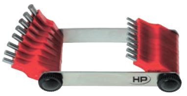 Helios Preisser, 0599151  Düsenlehre Messbereich 0,45-1,5 mm, Stifte 20 - Helios Preisser - 0599 Duesenlehre