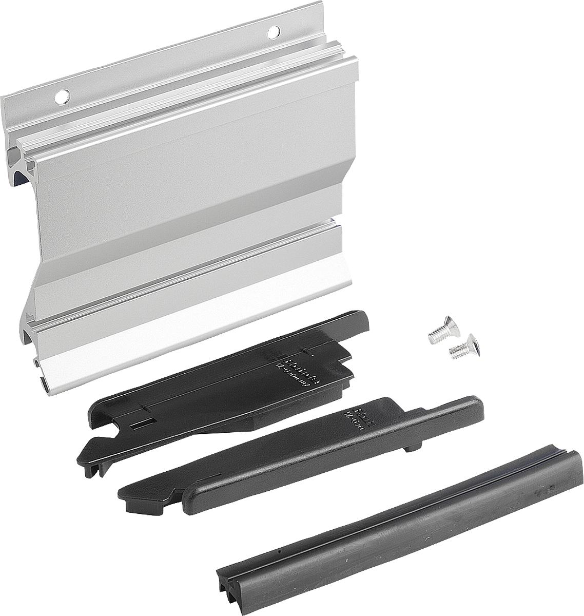 Kipp K0238.11823 SCHALENGRIFF FORM B, L=118, NATURFARBEN ELOXIERT - K0238-11823 SCHALENGRIFF FORM B - L 118 - NATURFARBEN ELOXIERT