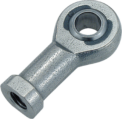 Kipp K0721.05 GELENKKOPF M. GLEITLAGERUNG RECHTS, EDELSTAHL, D=5H7 - KIPP K0721 Gelenkkoepfe mit Gleitlagerung Innengewi