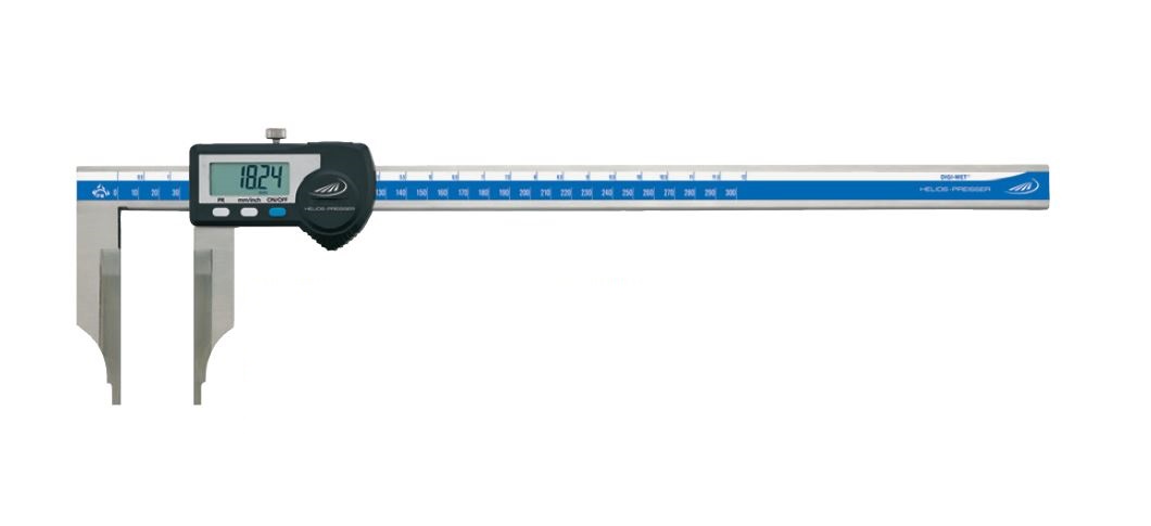Helios Preisser 13353 522 DIGI-MET Taschenmessschieber, Dig. Außensicherungsnutenmessschieber 300 x90 mm, Messbereich 0-300mm, Ablesung 0,01mm, Fehlergrenze 0,03mm - Helios Preisser 1353 DIGI-MET Taschenmessschieber-Abbildung