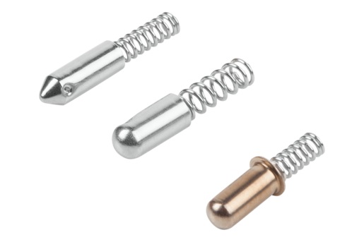 Norelem 03078-112216 FEDERHÜLSE ABGERUNDET, FORM:A OHNE BUND L=16, D1=2,2 STAHL, KOMP:EDELSTAHL - NLM 03078 Federhuelsen