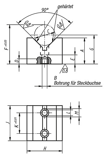 Kipp K0819.60008032 PRISMA, VERTIKAL - KIPP K0819 Prisma vertikal