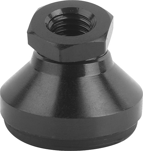 Kipp K0395.410 GELENKTELLER FORM G, D1=M10, D2=32 - KIPP K0395-G Gelenkteller - Form G