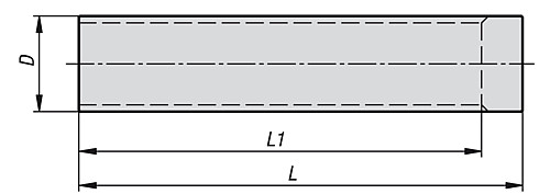 Norelem 22007-05035 ZAHNWELLE PROFIL T 5 ZÄHNEZAHL 35 - Norelem 22007-5 Zahnwellen Profil T5