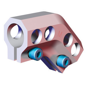 DESTACO CPI-DC-2525S-8 Kugelgelenk, Material Alu, Wicklung 90°, stat. Last 203 Nm, Länge= 63,5 mm, beidseitig D= 25 mm, - LE70000 Ellbogen-Winkelstueck