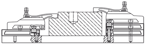 Halder 23690.0112 Höhenadapter für Kompaktspanner M 12 - Hoehenadapter Hoehenadapter fuer Kompaktspanner - M 16
