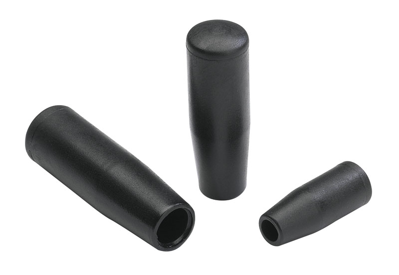 Leschhorn M146 Zylindergriffe  H 50; d 15; Bohrung d1 8; Kunststoff PA, schwarz - LE M146 Zylindergriffe-EcoLine-Abbildung