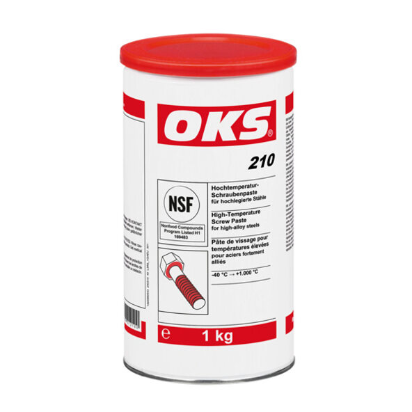 Leschhorn OKS 210 Hochtemperatur-Schraubenpaste, 250 g Pinseldose, 1 VPE=10 Stück (Mindestmenge) - OKS 210 - Hochtemperatur-Schraubenpaste