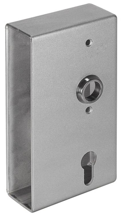 AMF 140K-30K Schlosskasten, leer, Kastenbreite A: 30 mm, Schließung: RZW, C: 172 mm, D: 74 mm - LE 140K Schlosskasten - leer -Abbildung