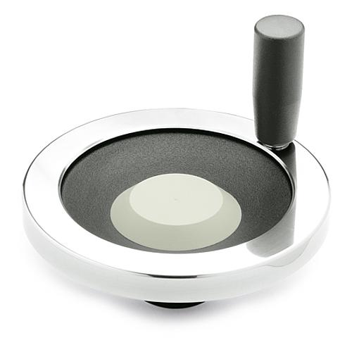 Ganter 321.6-160-K16-D SICHERHEITS HANDRAD - GN 321-6 Sicherheits Handraeder - Aluminium-Abbildung