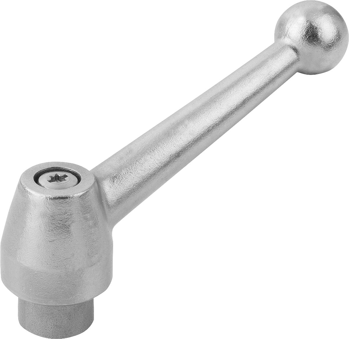 Kipp K0121.1112 STAHLKLEMMHEBEL GR.1  M12     EDELSTAHL - K0121-1112 STAHLKLEMMHEBEL GR 1 M12 EDELSTAHL